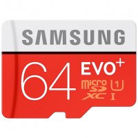 Карта памяти Micro SD 64 ГБ Samsung EVO PLUS
