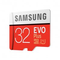 Карта памяти Samsung Evo Plus 32 Gb для видеорегистратора